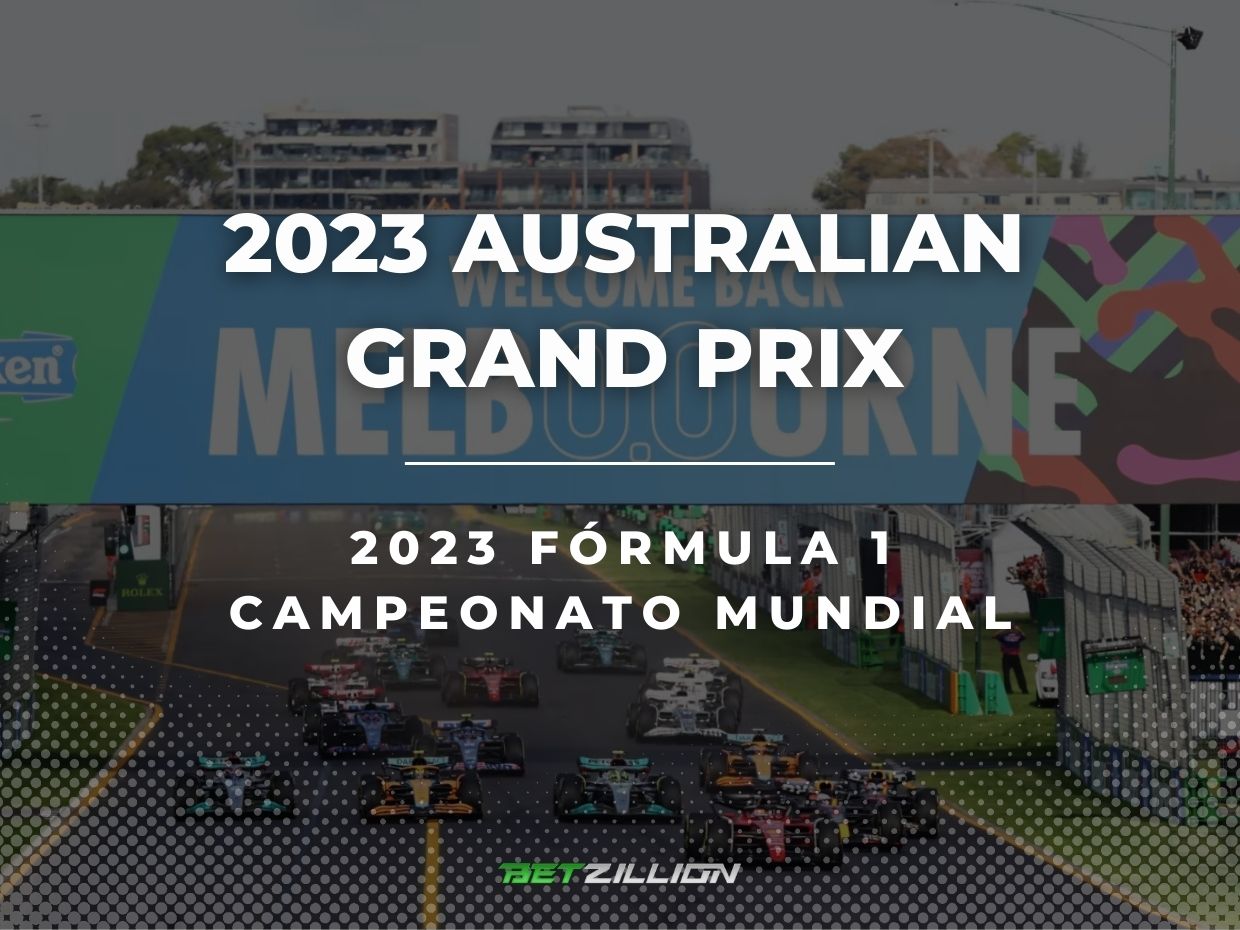 F1 Grande Prêmio da Austrália 2023 Dicas e Previsões de Apostas